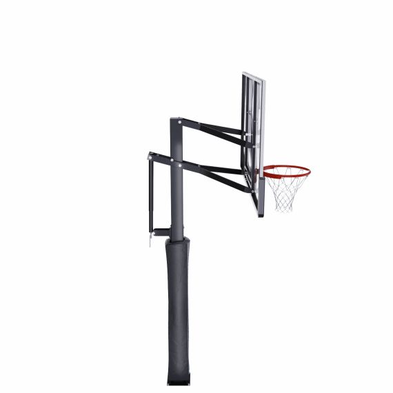 БАСКЕТБОЛЬНАЯ СТАЦИОНАРНАЯ СТОЙКА DFC ING 72" / ЗАКАЛЕННОЕ СТЕКЛО