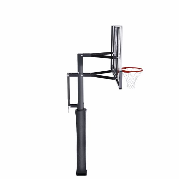 БАСКЕТБОЛЬНАЯ СТАЦИОНАРНАЯ СТОЙКА DFC ING 72" / ЗАКАЛЕННОЕ СТЕКЛО