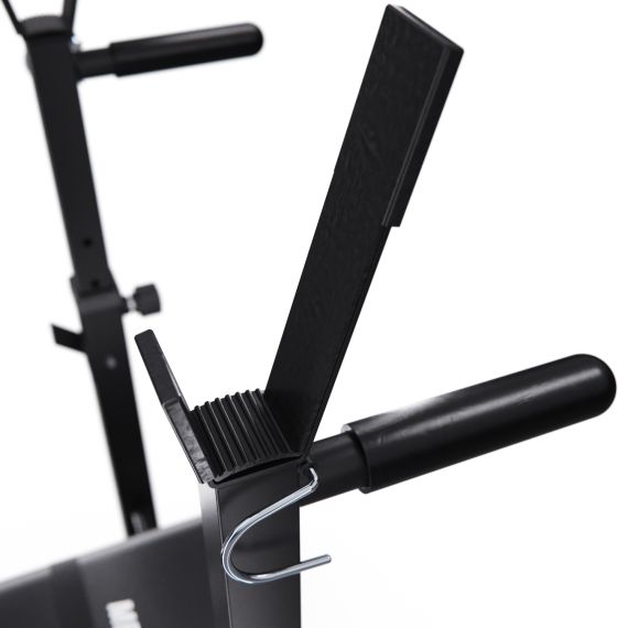 УСИЛЕННАЯ СКАМЬЯ СО СТОЙКАМИ ПОД ШТАНГУ DFC MELKIN