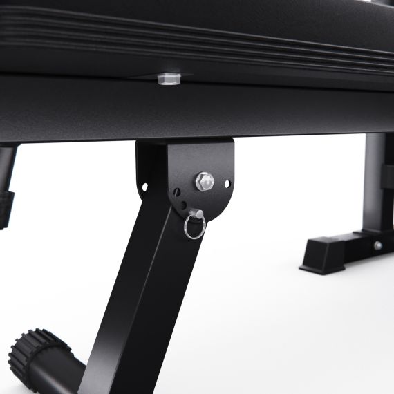 УСИЛЕННАЯ СКАМЬЯ СО СТОЙКАМИ ПОД ШТАНГУ DFC MELKIN