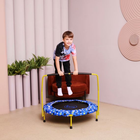 БАТУТ С ПОРУЧНЕМ DFC BOUNCE MASTER 36" DINO