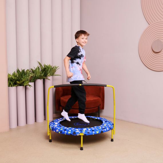 БАТУТ С ПОРУЧНЕМ DFC BOUNCE MASTER 36" DINO