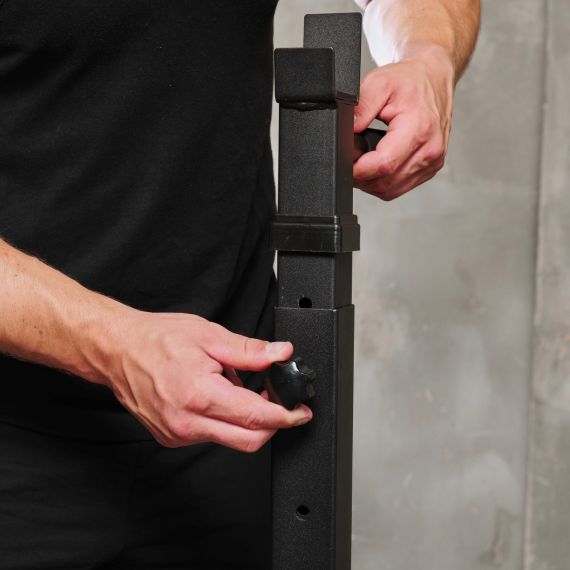 СТОЙКА ПОД ШТАНГУ С БРУСЬЯМИ 3 В 1 DFC AKYEN