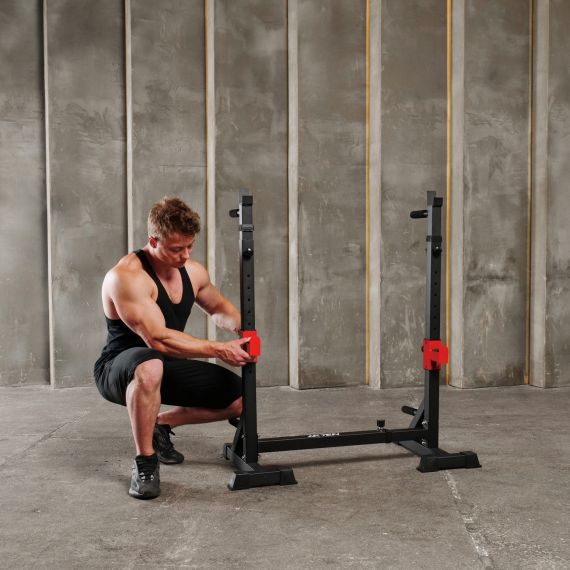 СТОЙКА ПОД ШТАНГУ С БРУСЬЯМИ 3 В 1 DFC AKYEN