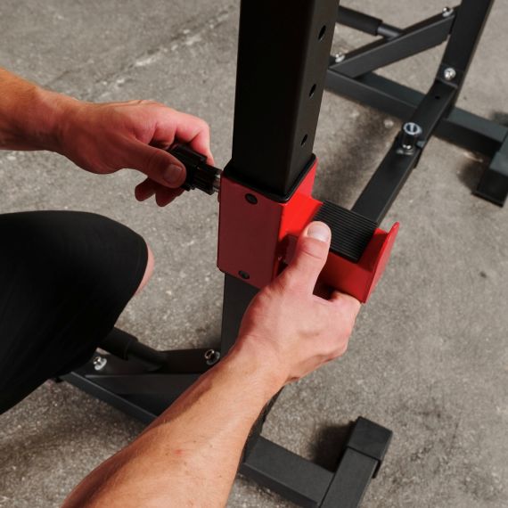 СТОЙКА ПОД ШТАНГУ С БРУСЬЯМИ 3 В 1 DFC AKYEN