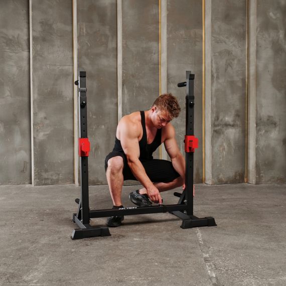 СТОЙКА ПОД ШТАНГУ С БРУСЬЯМИ 3 В 1 DFC AKYEN