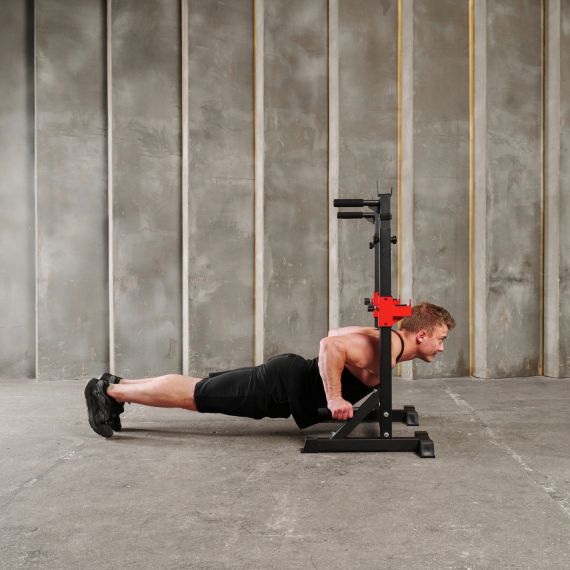 СТОЙКА ПОД ШТАНГУ С БРУСЬЯМИ 3 В 1 DFC AKYEN