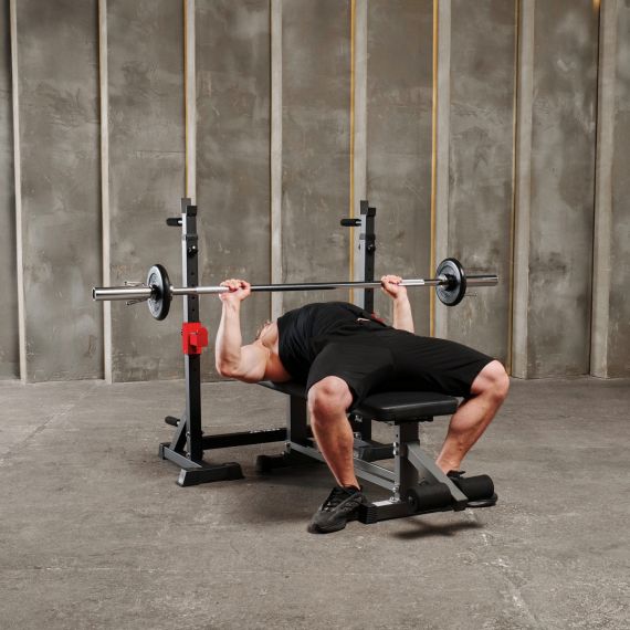 СТОЙКА ПОД ШТАНГУ С БРУСЬЯМИ 3 В 1 DFC AKYEN