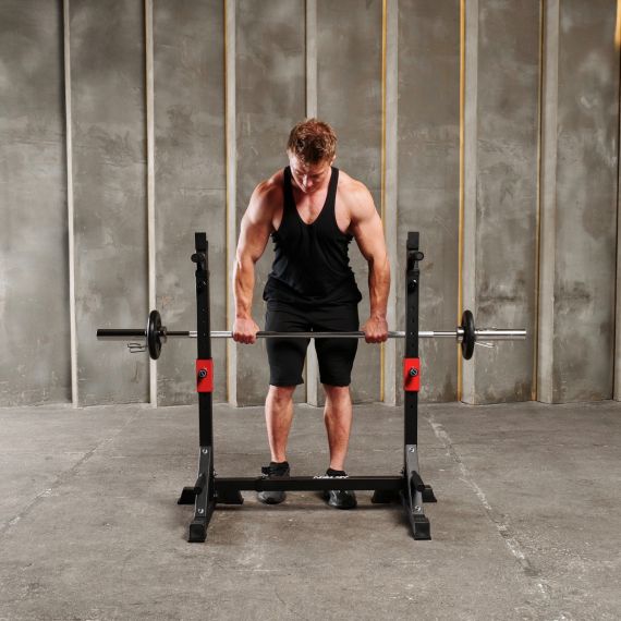 СТОЙКА ПОД ШТАНГУ С БРУСЬЯМИ 3 В 1 DFC AKYEN