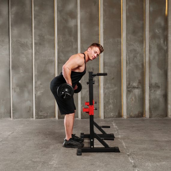 СТОЙКА ПОД ШТАНГУ С БРУСЬЯМИ 3 В 1 DFC AKYEN