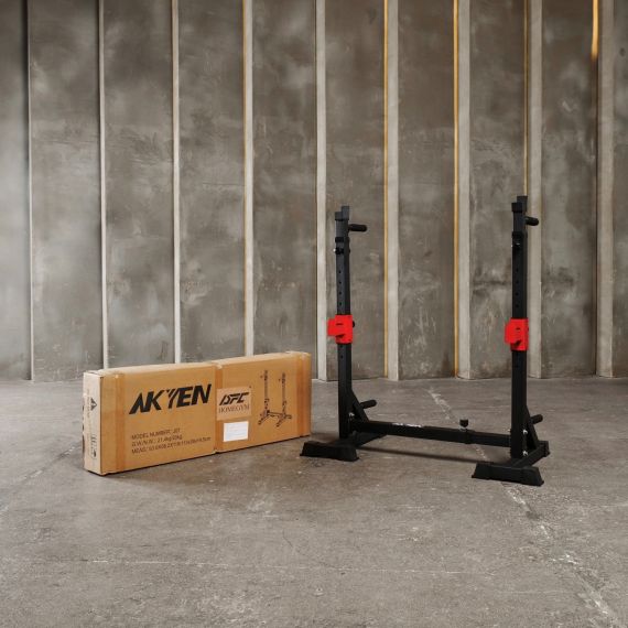СТОЙКА ПОД ШТАНГУ С БРУСЬЯМИ 3 В 1 DFC AKYEN