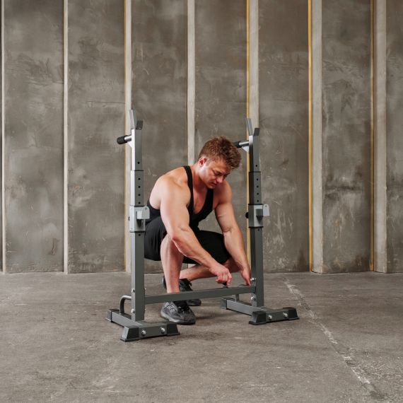 СТОЙКА ПОД ШТАНГУ С БРУСЬЯМИ DFC DS10