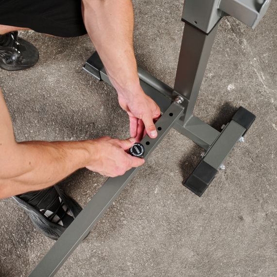 СТОЙКА ПОД ШТАНГУ С БРУСЬЯМИ DFC DS10