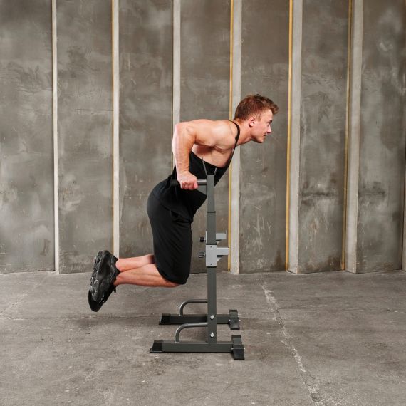 СТОЙКА ПОД ШТАНГУ С БРУСЬЯМИ DFC DS10