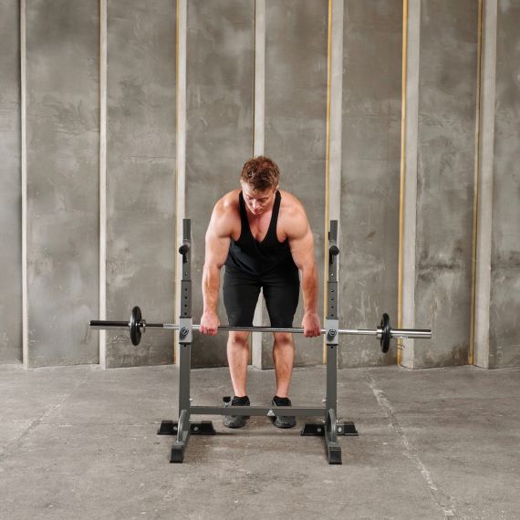 СТОЙКА ПОД ШТАНГУ С БРУСЬЯМИ DFC DS10