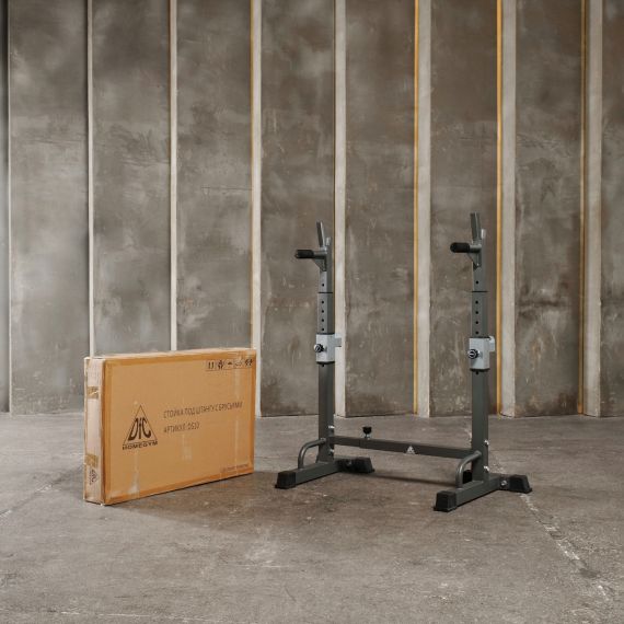 СТОЙКА ПОД ШТАНГУ С БРУСЬЯМИ DFC DS10