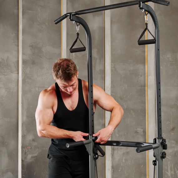 ТУРНИК-БРУСЬЯ DFC G007G (СЕРЫЙ)