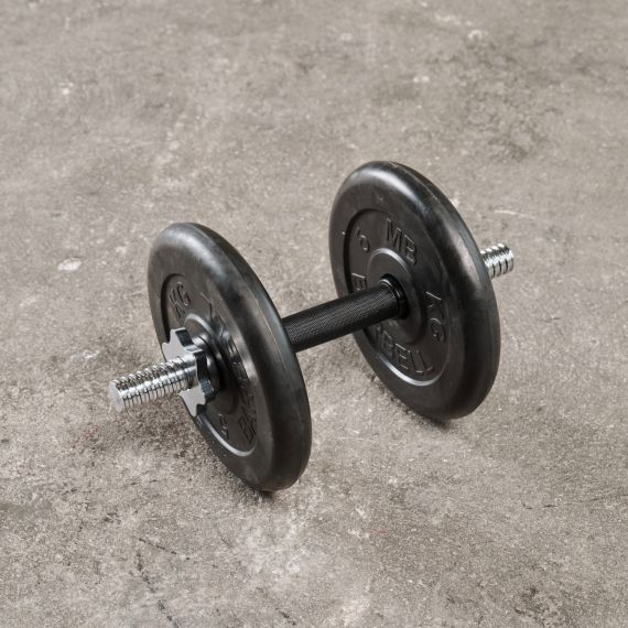 ГРИФ ГАНТЕЛЬНЫЙ С ОБРЕЗИНЕННОЙ РУЧКОЙ 350 ММ / ДИАМЕТР 26 ММ