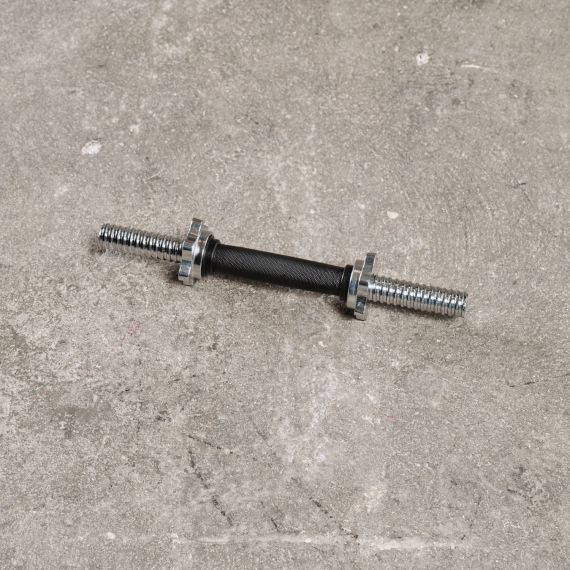 ГРИФ ГАНТЕЛЬНЫЙ С ОБРЕЗИНЕННОЙ РУЧКОЙ 350 ММ / ДИАМЕТР 26 ММ