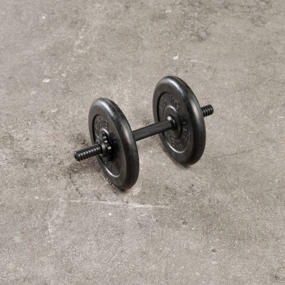 ГРИФ ГАНТЕЛЬНЫЙ (ПЛАСТИКОВЫЙ) CО СТАЛЬНЫМ СЕРДЕЧНИКОМ 350 ММ / ДИАМЕТР 26 ММ