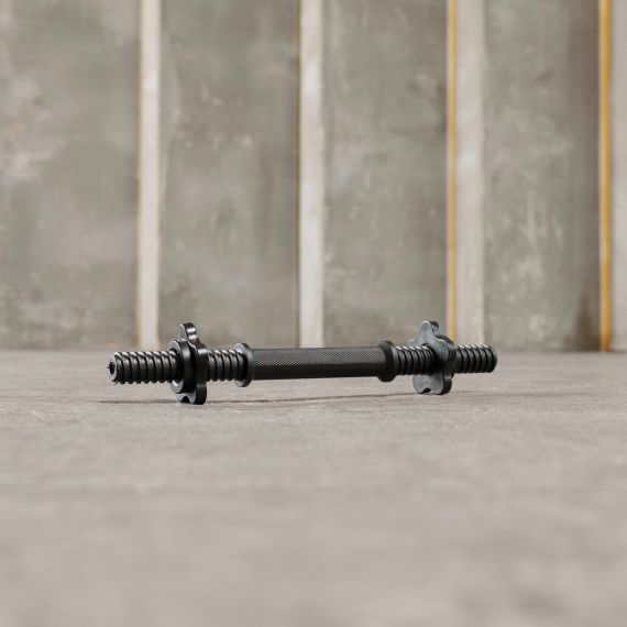 ГРИФ ГАНТЕЛЬНЫЙ (ПЛАСТИКОВЫЙ) CО СТАЛЬНЫМ СЕРДЕЧНИКОМ 350 ММ / ДИАМЕТР 26 ММ