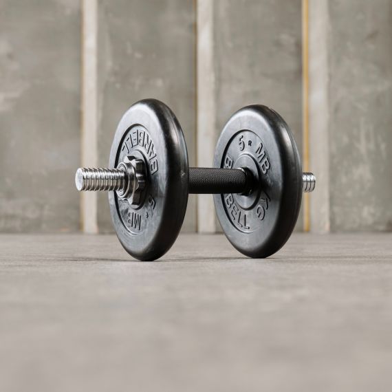 ГРИФ ГАНТЕЛЬНЫЙ С ОБРЕЗИНЕННОЙ РУЧКОЙ 350 ММ / ДИАМЕТР 30 ММ