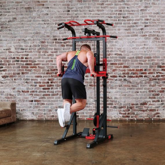 ТУРНИК-БРУСЬЯ, ТЯГА СВЕРХУ  DFC HOMEGYM HOMCOM