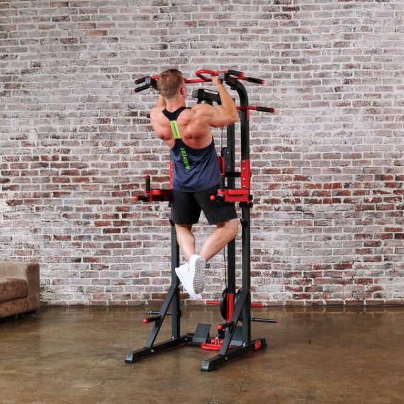 ТУРНИК-БРУСЬЯ, ТЯГА СВЕРХУ  DFC HOMEGYM HOMCOM