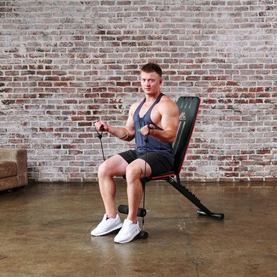 CКАМЬЯ СИЛОВАЯ УНИВЕРСАЛЬНАЯ DFC С ЭСПАНДЕРАМИ DCH310