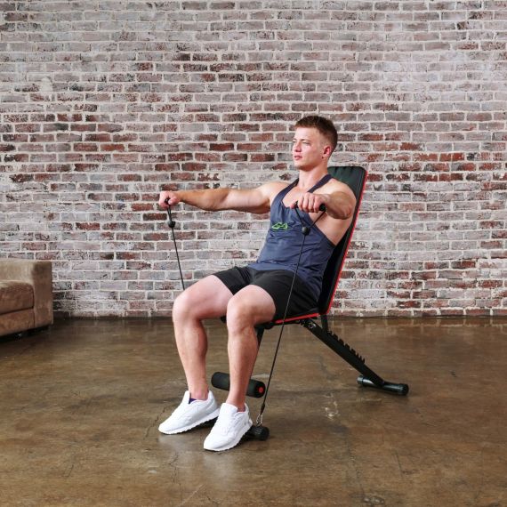 CКАМЬЯ СИЛОВАЯ УНИВЕРСАЛЬНАЯ DFC С ЭСПАНДЕРАМИ DCH310