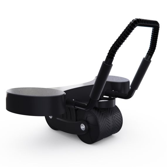 ТРЕНАЖЁР ДЛЯ ПРЕССА AB ROLLER SND ЧЁРНЫЙ С КОВРИКОМ 34 Х 17 X 0.6 CМ