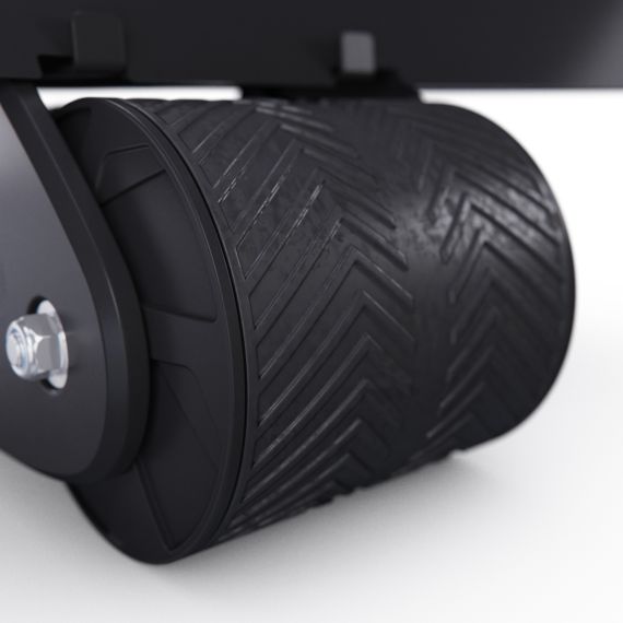 ТРЕНАЖЁР ДЛЯ ПРЕССА AB ROLLER SND ЧЁРНЫЙ С КОВРИКОМ 34 Х 17 X 0.6 CМ