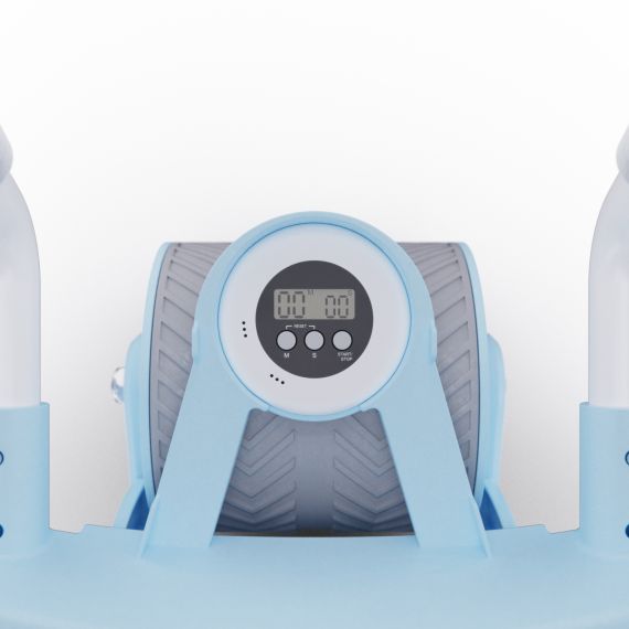 ТРЕНАЖЁР ДЛЯ ПРЕССА AB ROLLER SND ГОЛУБОЙ С КОВРИКОМ 34 Х 17 X 0.6 CМ