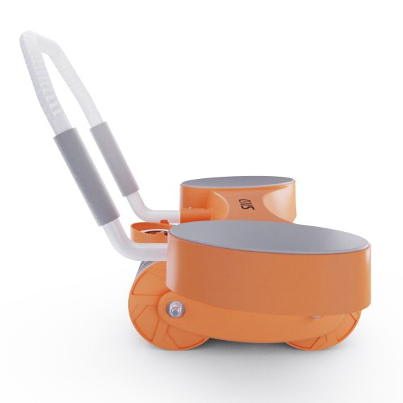 ТРЕНАЖЁР ДЛЯ ПРЕССА AB ROLLER SND ОРАНЖЕВЫЙ С КОВРИКОМ 34 Х 17 X 0.6 CМ