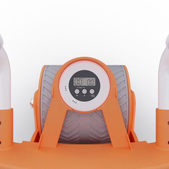 ТРЕНАЖЁР ДЛЯ ПРЕССА AB ROLLER SND ОРАНЖЕВЫЙ С КОВРИКОМ 34 Х 17 X 0.6 CМ