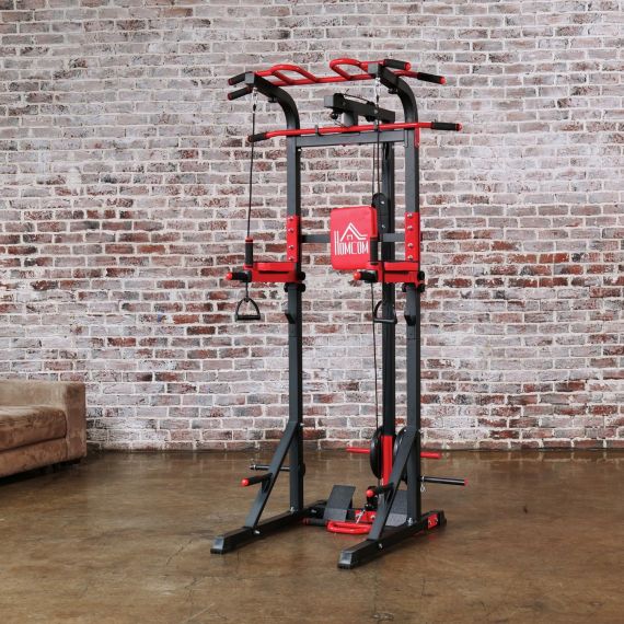 ТУРНИК-БРУСЬЯ, ТЯГА СВЕРХУ  DFC HOMEGYM HOMCOM