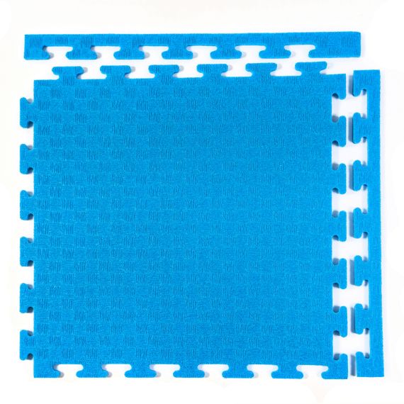 МАТ-ПАЗЛ ПОВЫШЕННОЙ ПЛОТНОСТИ, 48 Х 48 СМ, 8 ММ, СИНИЙ