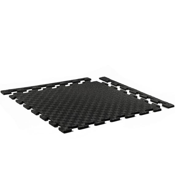 МАТ-ПАЗЛ ПОВЫШЕННОЙ ПЛОТНОСТИ, 48 Х 48 СМ, 8 ММ, ЧЁРНЫЙ