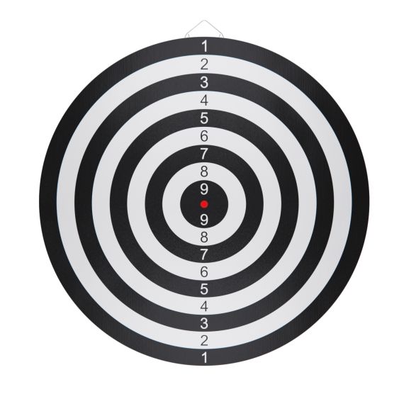 ДАРТС DFC ДВУСТОРОННИЙ 45 СМ, 6 ДРОТИКОВ