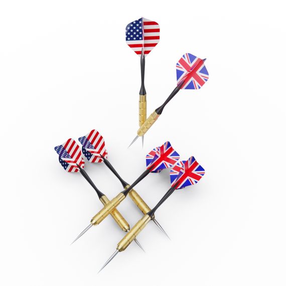 ДАРТС DFC ДВУСТОРОННИЙ 45 СМ, 6 ДРОТИКОВ