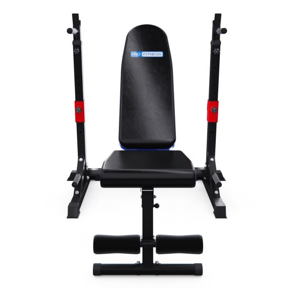 СКАМЬЯ ДЛЯ ЖИМА СО СТОЙКАМИ DFC PRO FITNESS