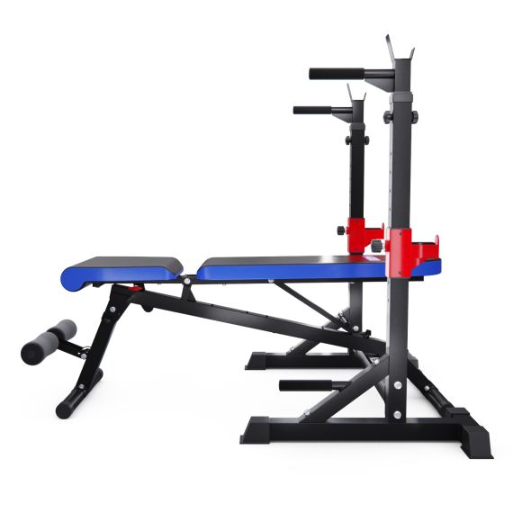 СКАМЬЯ ДЛЯ ЖИМА СО СТОЙКАМИ DFC PRO FITNESS