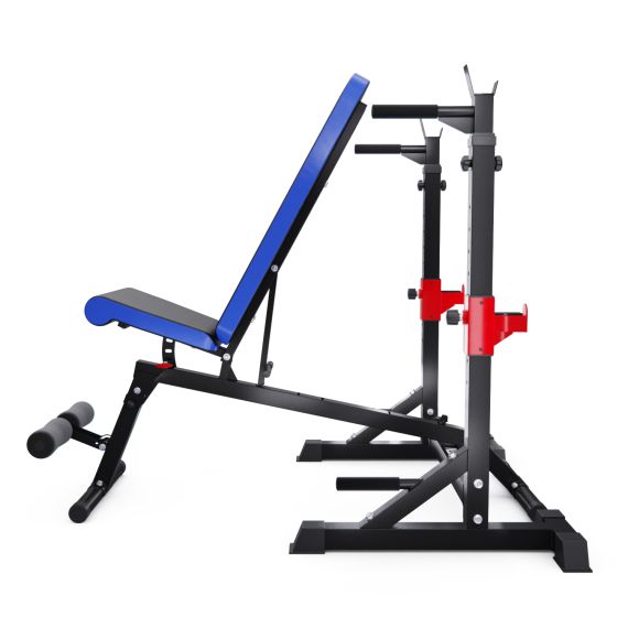 СКАМЬЯ ДЛЯ ЖИМА СО СТОЙКАМИ DFC PRO FITNESS