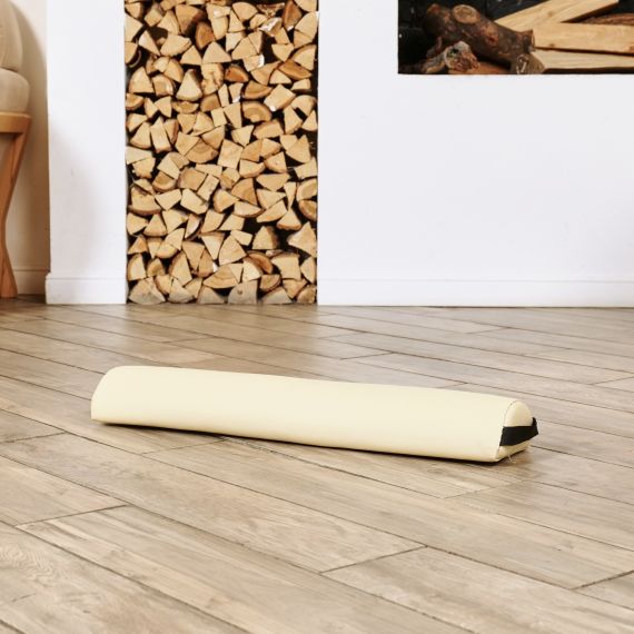 ВАЛИК ДЛЯ МАССАЖА ПОЛУКРУГЛЫЙ, БЕЖЕВЫЙ