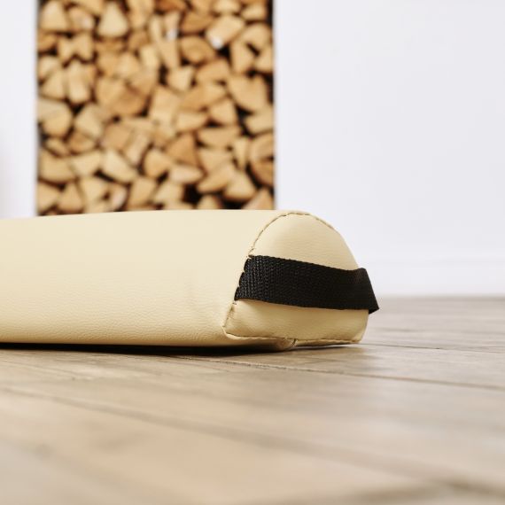 ВАЛИК ДЛЯ МАССАЖА ПОЛУКРУГЛЫЙ, БЕЖЕВЫЙ