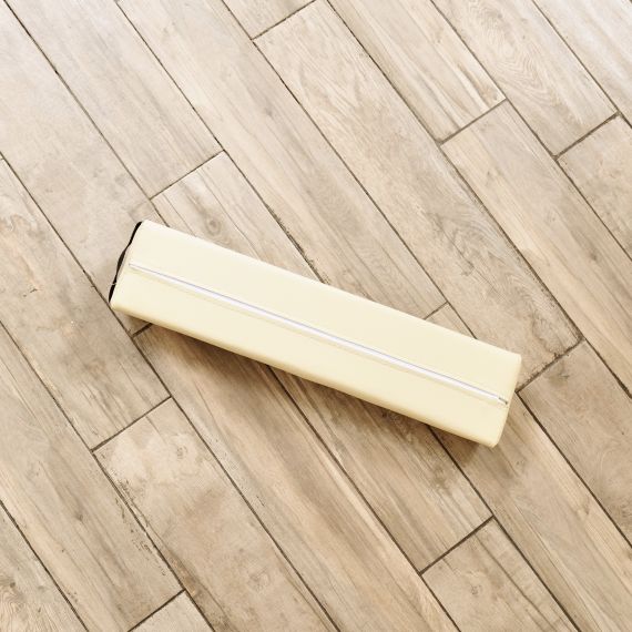 ВАЛИК ДЛЯ МАССАЖА ПОЛУКРУГЛЫЙ, БЕЖЕВЫЙ