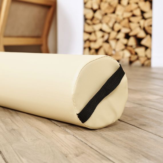 ВАЛИК ДЛЯ МАССАЖА КРУГЛЫЙ, БЕЖЕВЫЙ