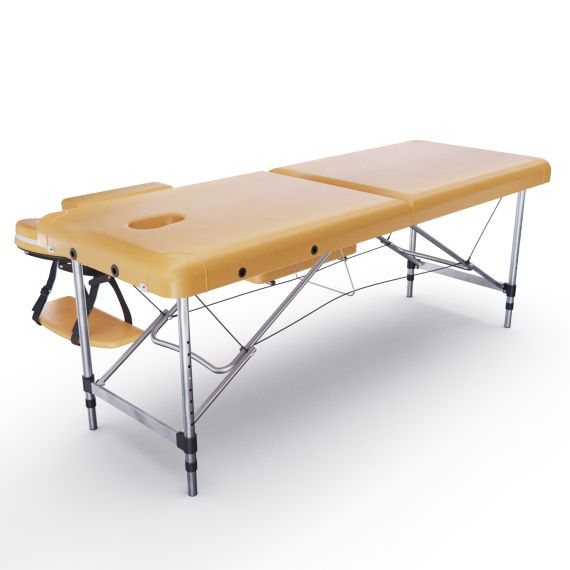 МАССАЖНЫЙ СТОЛ DFC NIRVANA ELEGANT, 186 X 70 СМ, ГОРЧИЧНЫЙ