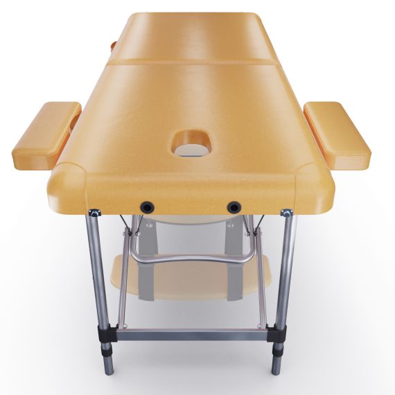 МАССАЖНЫЙ СТОЛ DFC NIRVANA ELEGANT, 186 X 70 СМ, ГОРЧИЧНЫЙ