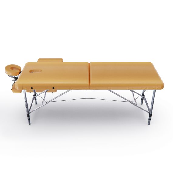 МАССАЖНЫЙ СТОЛ DFC NIRVANA ELEGANT, 186 X 70 СМ, ГОРЧИЧНЫЙ